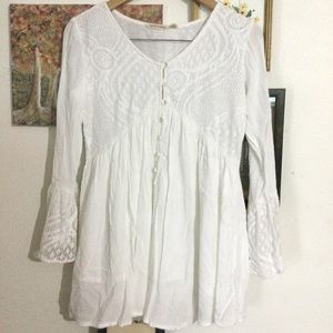 Soft Surroundings peasant top